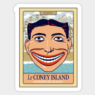 Coney Island Steeplechase Sticker